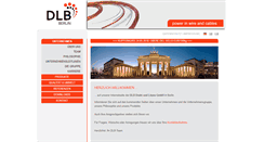 Desktop Screenshot of dlb-gmbh.de